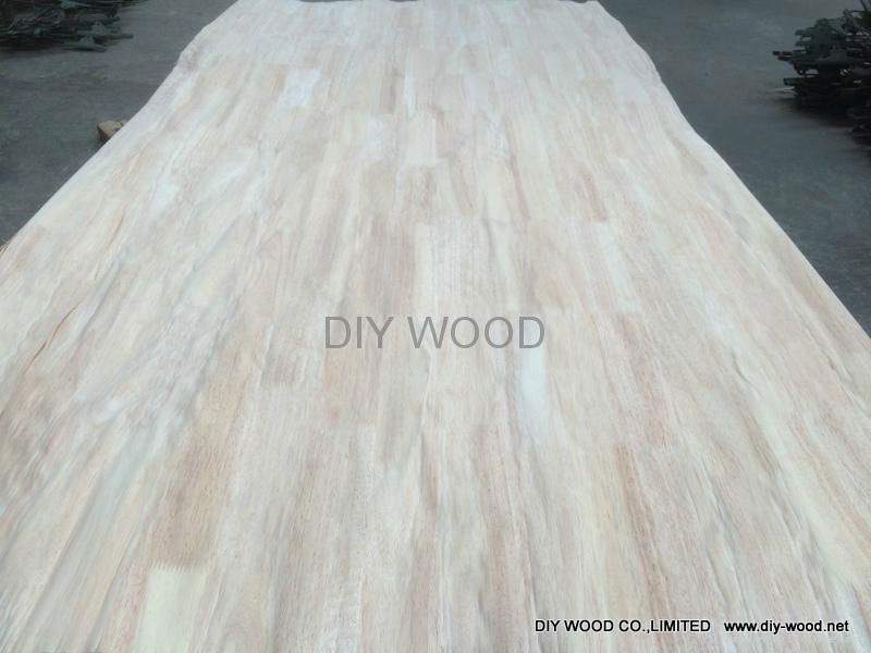   Finger Joint Cedar Rubber Wood Veneer 3