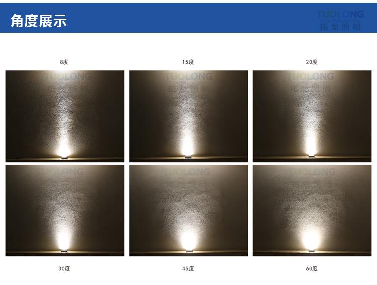 拓龍新款結構防水IP66led投光燈 5