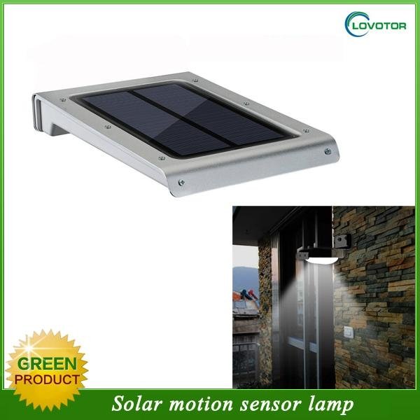 2015 new waterproof led solar motion sensor light 4