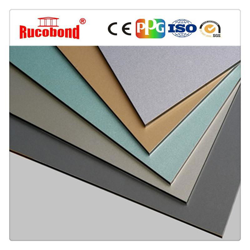 PVDF/PE Cladding Wall ACP Aluminum Composite Panel Buailding material 2