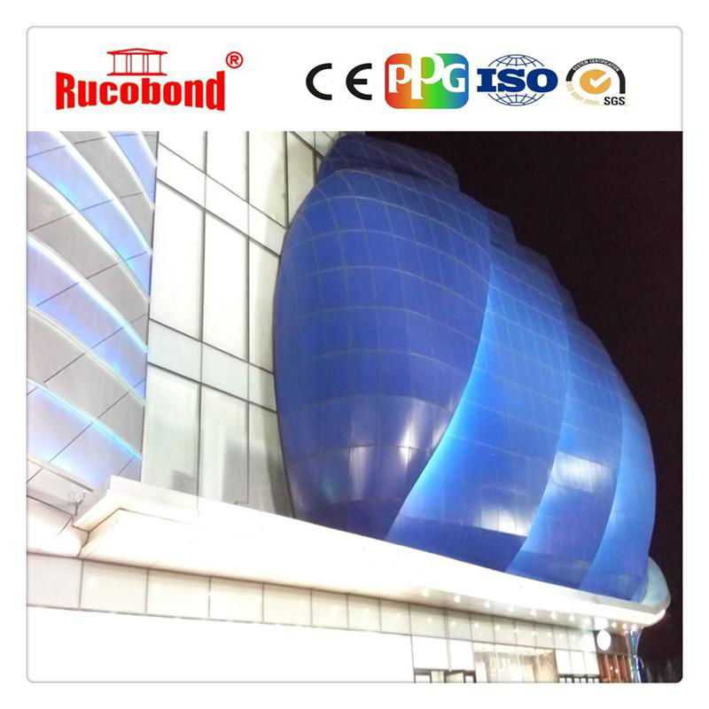 PVDF/PE ACP ACM Aluminium Composite Panel Aluminum Composite Panel 2