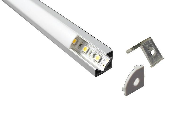 hot selling 45 degree corner led aluminium profiles 3