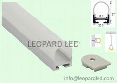 Half round popular Led Aluminum Profile with Suspending Wire LP-ALU017