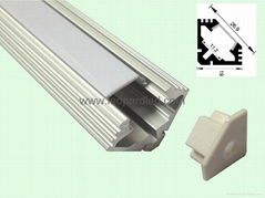 Trangle Thickness Aluminum Profile for