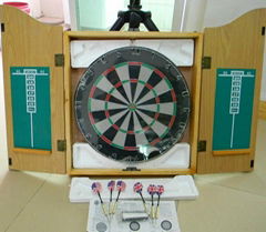 China Dart Factory Supply MDF Dartboard Cabinet For Bristle Dartboard