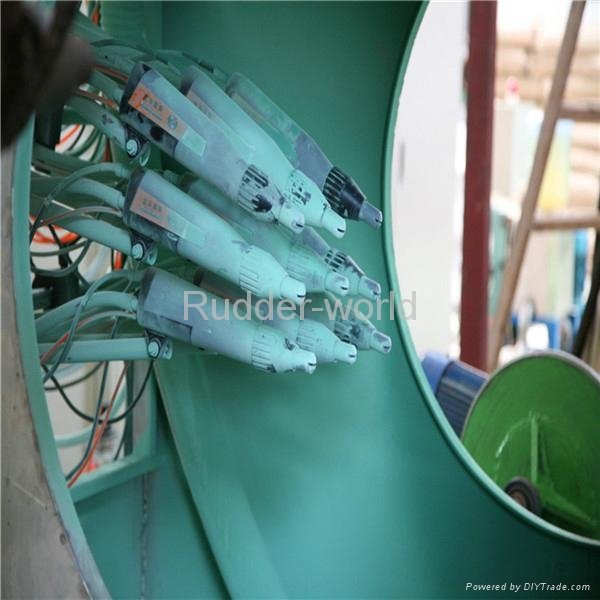 Steel pipe internal and external epoxy coating equipment