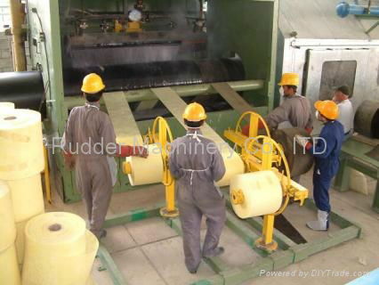 Steel pipe asphalt coating equipment 2