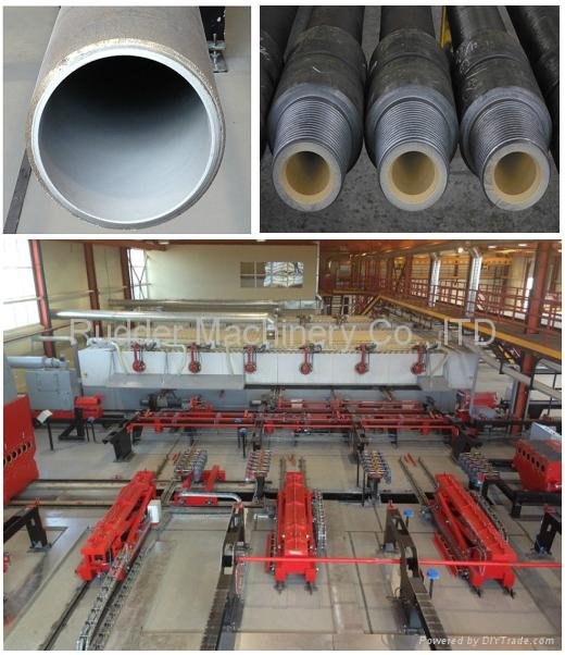 Small steel pipe coating equipment 4
