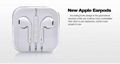 苹果5 iPhone5耳机 earpods in-ear earphone 3