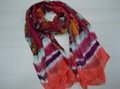 Polyester printed scarf 1