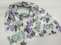 100% polyester printed scarf 1