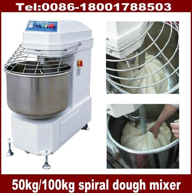 50kg spiral mixer for bakery equipment (manufacturer low price )