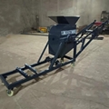 Two construction column pouring machine