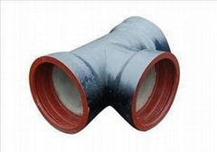 ductile iron tee