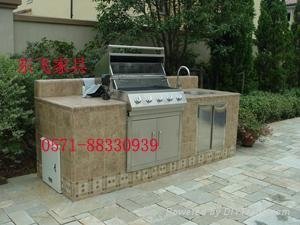 Stainless steel barbecue pits  