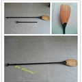 Bamboo carbon SUP paddle 1