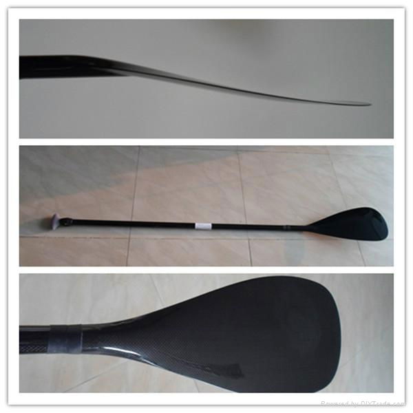 OEM service paddle design carbon fiber sup paddle 3