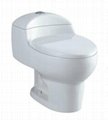 Promotional Siphonic One Piece Toilet S-trap 300mm OT-8118 1