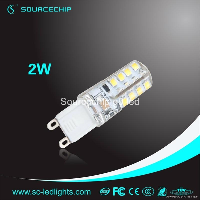 Factory Direct Sale SMD2835 2 watt G9 LED Bulb 4