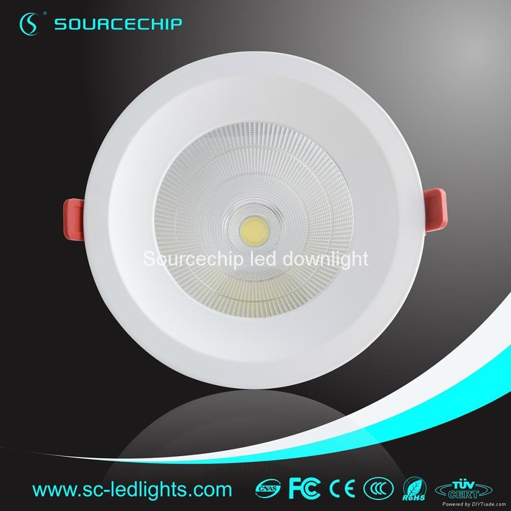 EXW price cob 30w dimmable led downlights 4