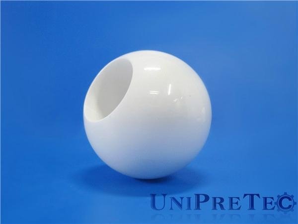 High Wear Resistant Zirconia Zro2 Ceramic Ball Valves 5