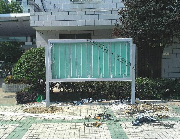 滾動燈箱 直角圓角鋁型材 2
