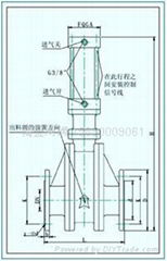 平行式气动增韧陶瓷双刀闸阀