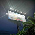 广西地区可用 三面翻太阳能广告牌照明 2