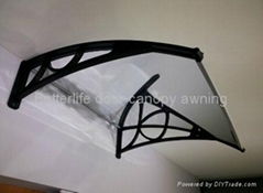 DIY Awning Door Canopy  Outer door PC awnings