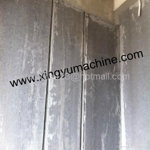 Light weight precast concrete wall panels machine 4