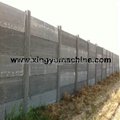 Precast concrete fence panels machine 3