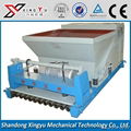 Precast hollow core slab machine