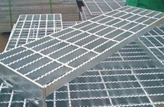 Platform steel grating plate