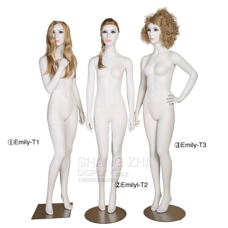 Emily系列自然站姿女装模特道具 3