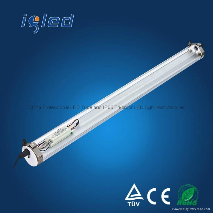 IP68 Led Linear Lighting 50W High Borosilicate Glass Tube and PMMA Housing  