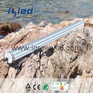 IP68 LED Explosion-Proof Batten Light Fixture 4ft 40W TUV Certified 5