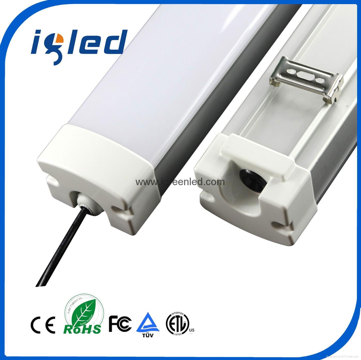 Aluminum LED Tri-proof Light 1500MM 50W 2