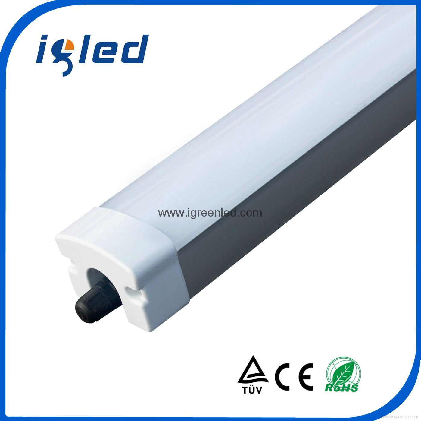 Aluminum LED Tri-proof Light 1500MM 50W