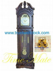 31 day key wind movement or mechanism for floor and grandfather clocks