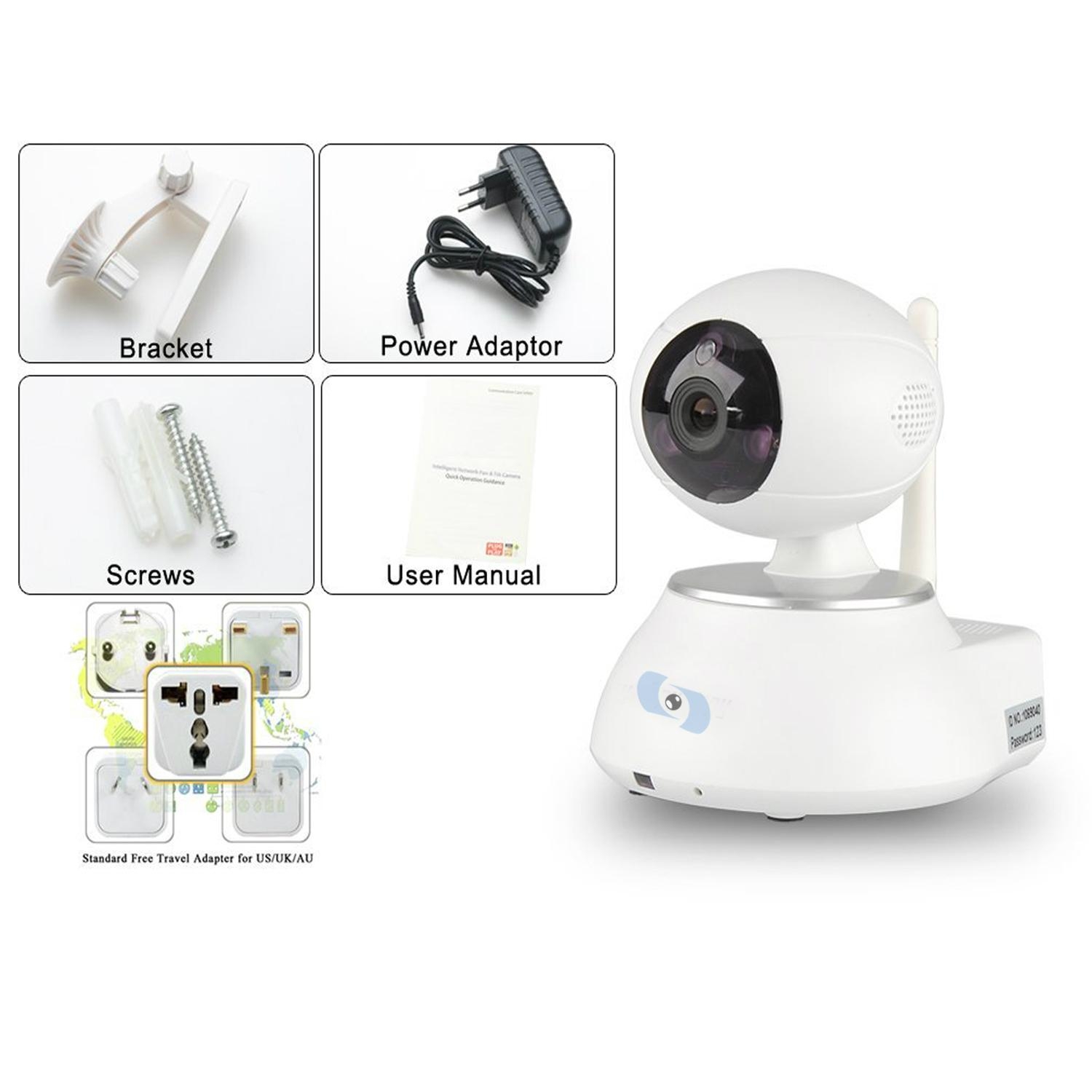 Wireless IP P2P IP Camera Alarm 4