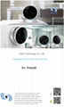 Snov Mega Pixel WIFI IP PTZ Surveillance Camera with Alarm Detectors, Wireless