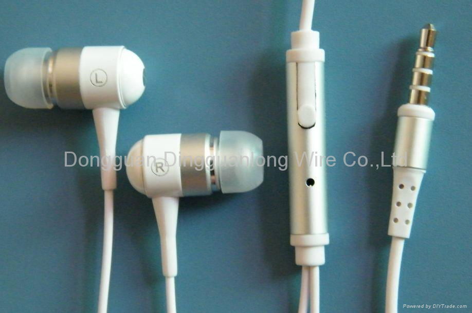 metal headphone with clear stereo sound 5