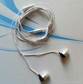 wired metal earphone with TPE cable 1