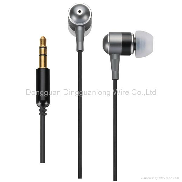 metal earphone with mic 