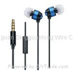 metal earphone with mic  3