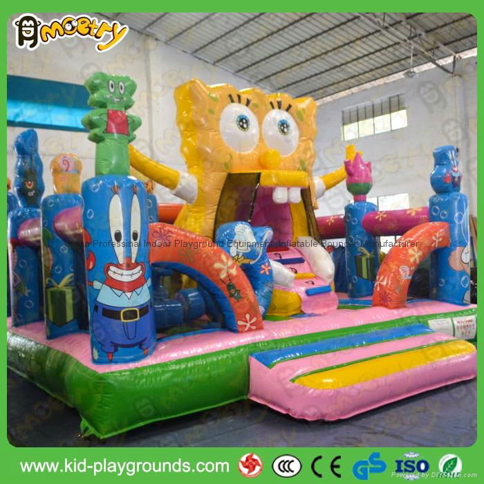 Gaint outdoor inflatable obstacle course equipment