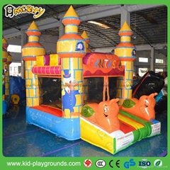  funny inflatable combo bouncers