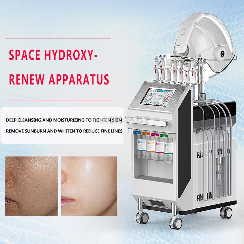 韩国太空人活氧仪注氧水氧仪皮肤管理综合仪氢氧大小气泡 5
