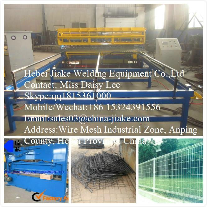 welded wire mesh fence machine 2