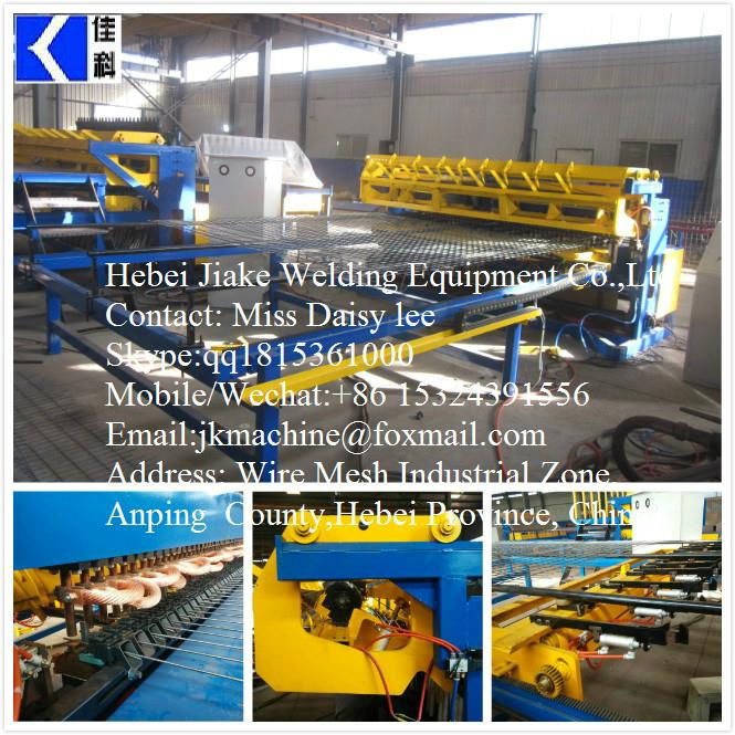 CNC fence mesh welded machines JIAKE Factory for 3-6mm fence mesh 3